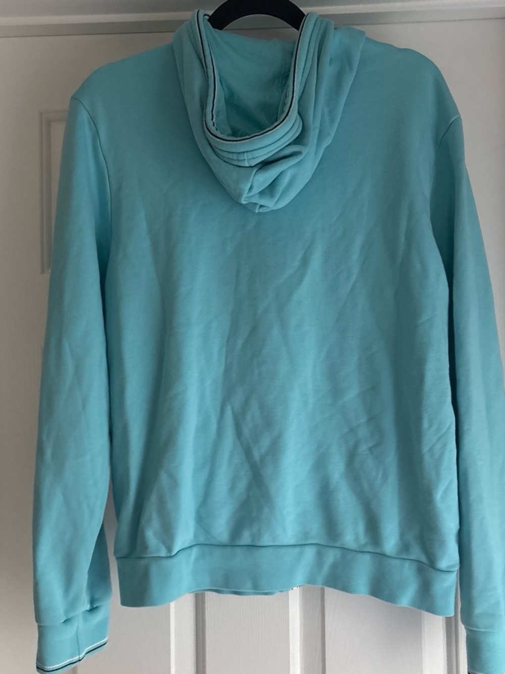 Lacoste Aqua Zip Hoodie with Crocodile Logo - Picture 2 of 5